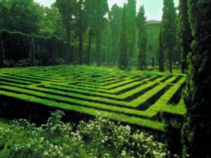 Labirinti in Italia, labirinto Villa Giusti