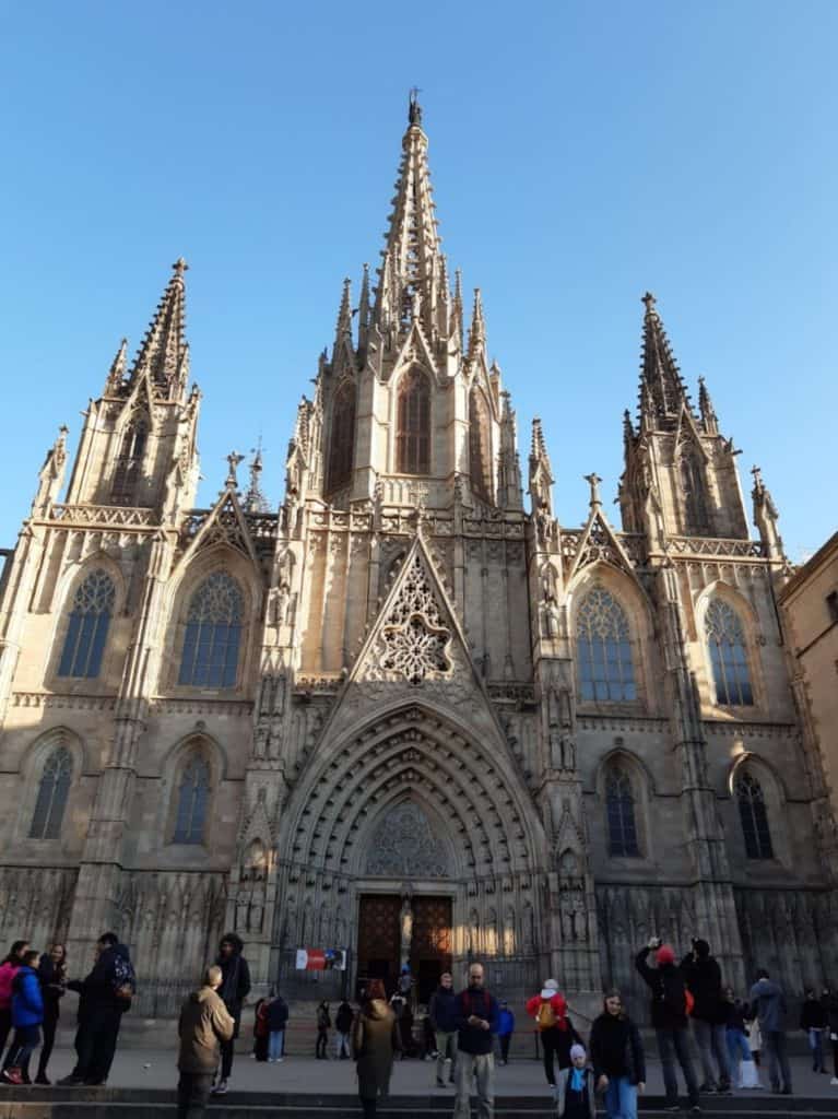 Cosa vedere a Barcellona nel barrio gotico la cattedrale di Sant'Eulalia
